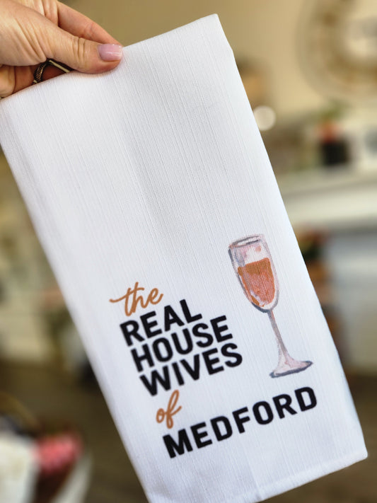 Real Housewives of Medford Handtowel