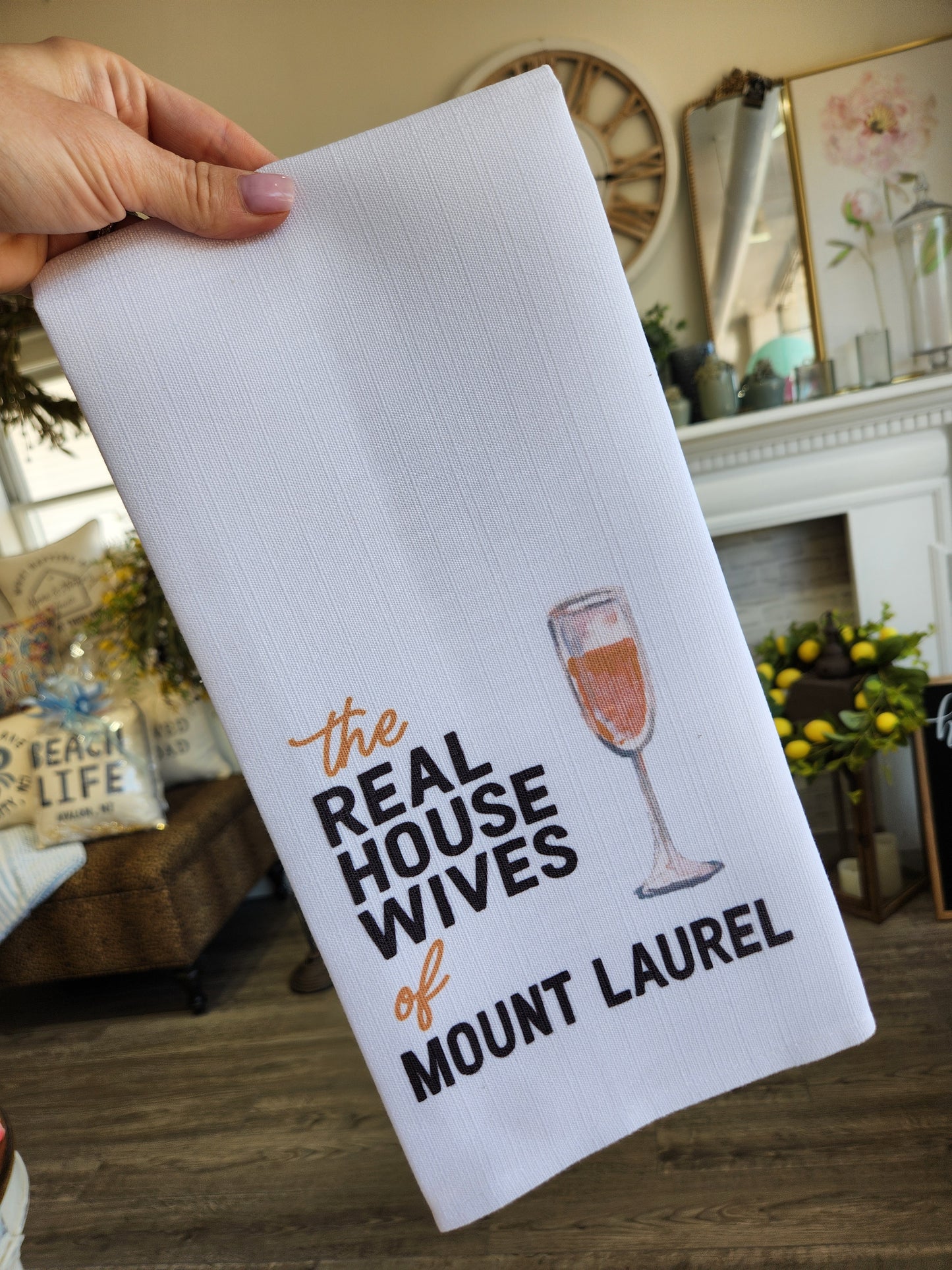 Real Housewives of Mount Laurel HandTowel