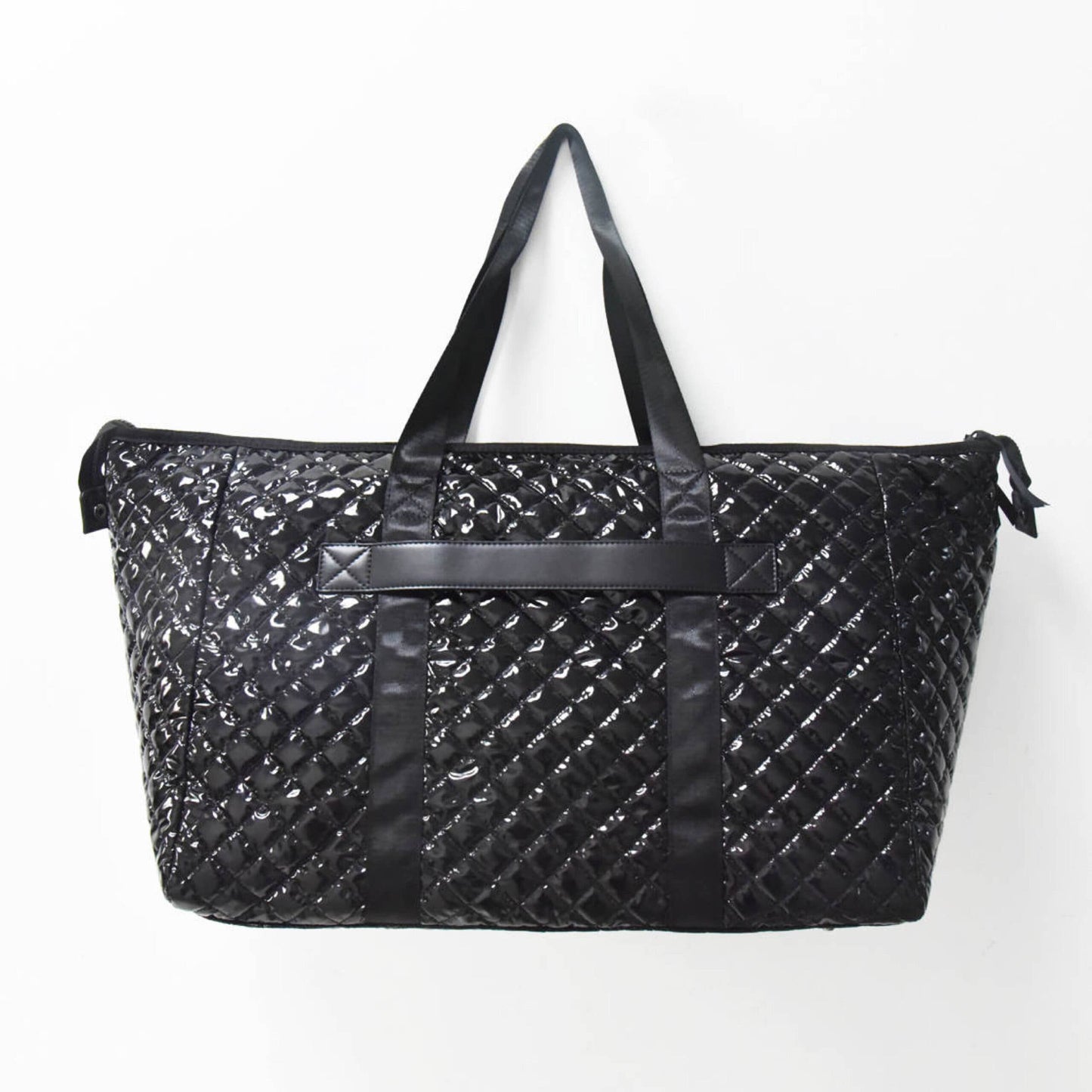 The Debra Diamond Weekender Glossy Black