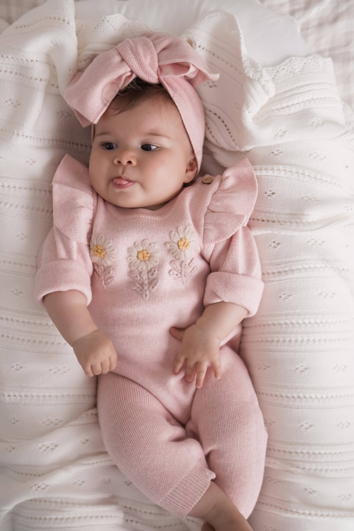 Luna + Luca - Luna + Luca Daisy Jumpsuit: Autumn Rose /