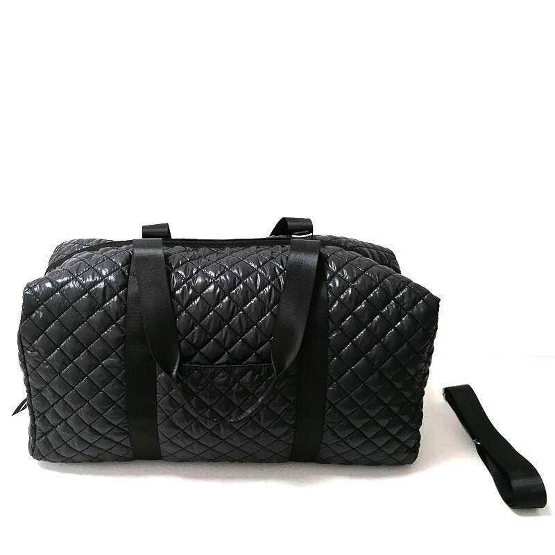 The Debra Diamond Weekender Glossy Black