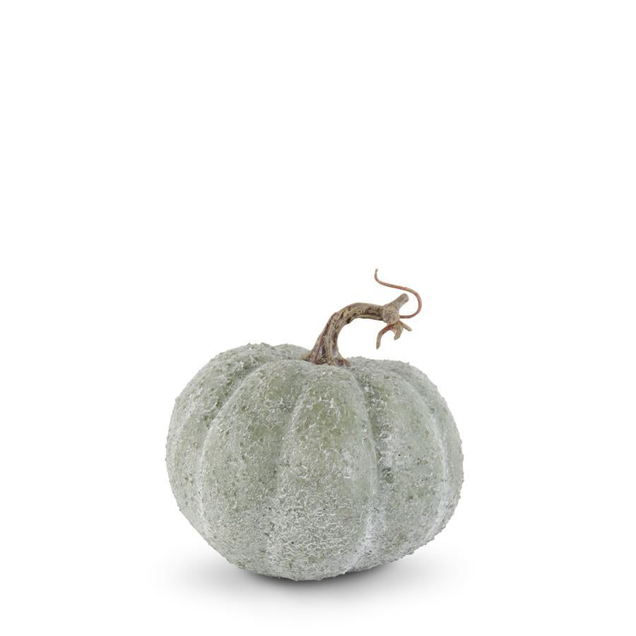 5.25” Whitewashed Textured Pumpkin