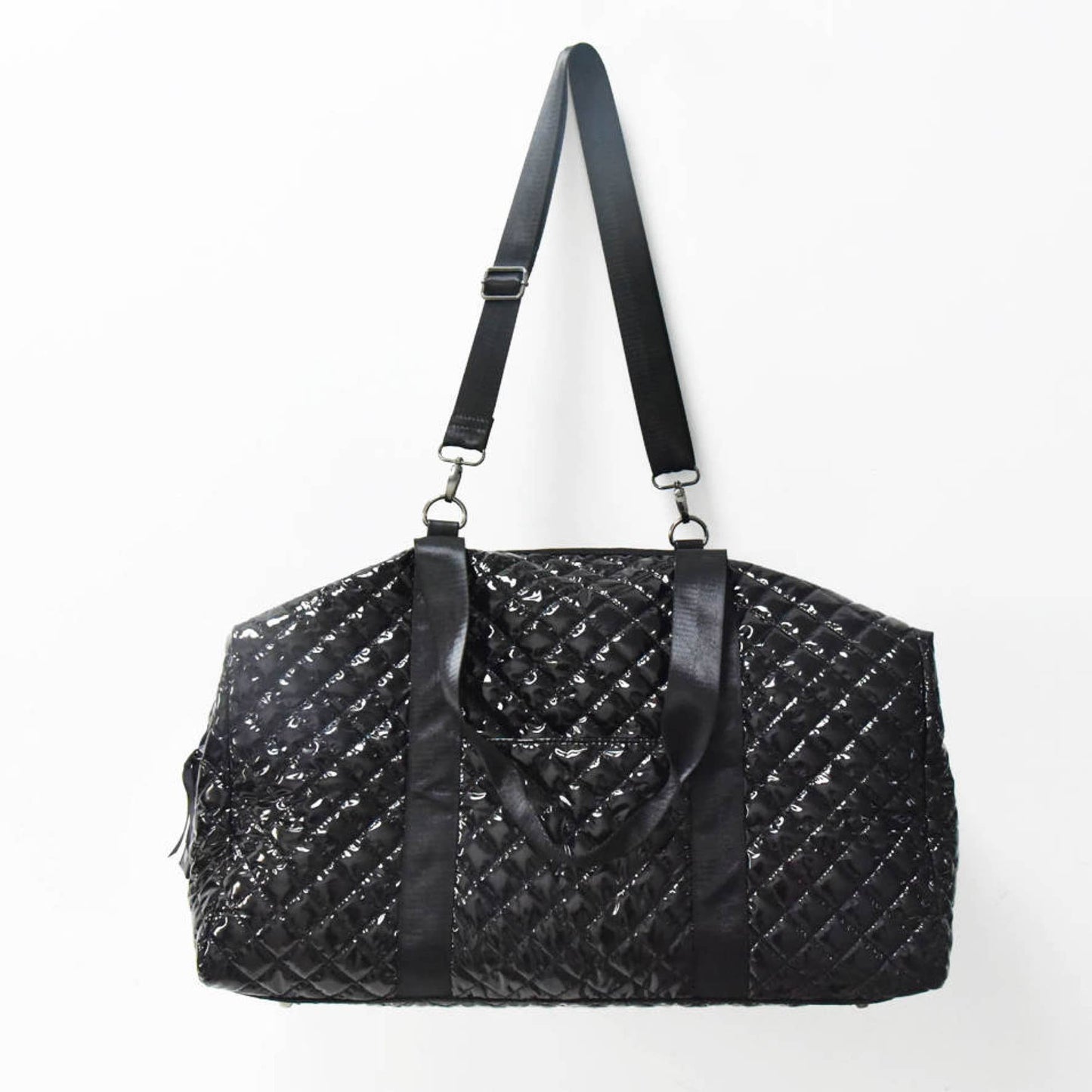 The Debra Diamond Weekender Glossy Black