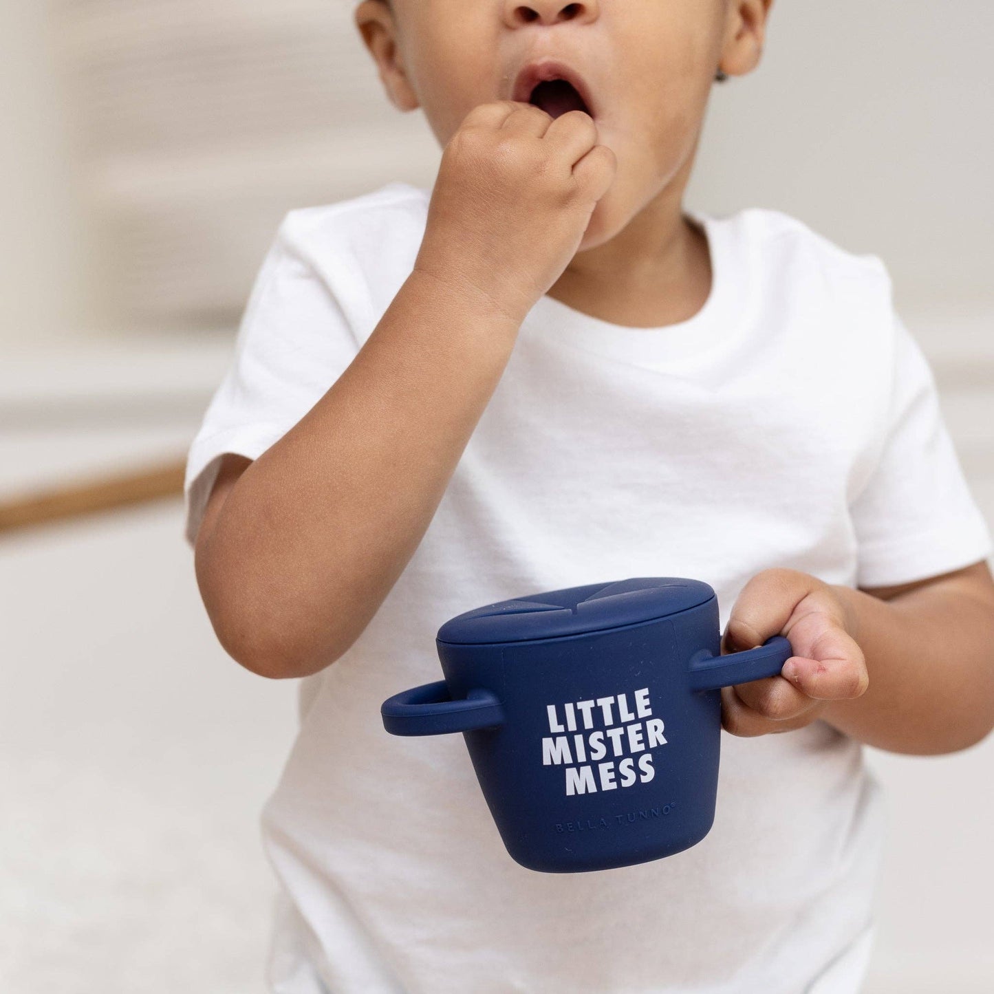 Little Mister Mess Happy Snacker: Blue