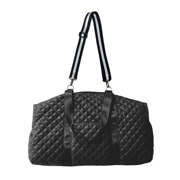 The Debra Diamond Weekender Glossy Black