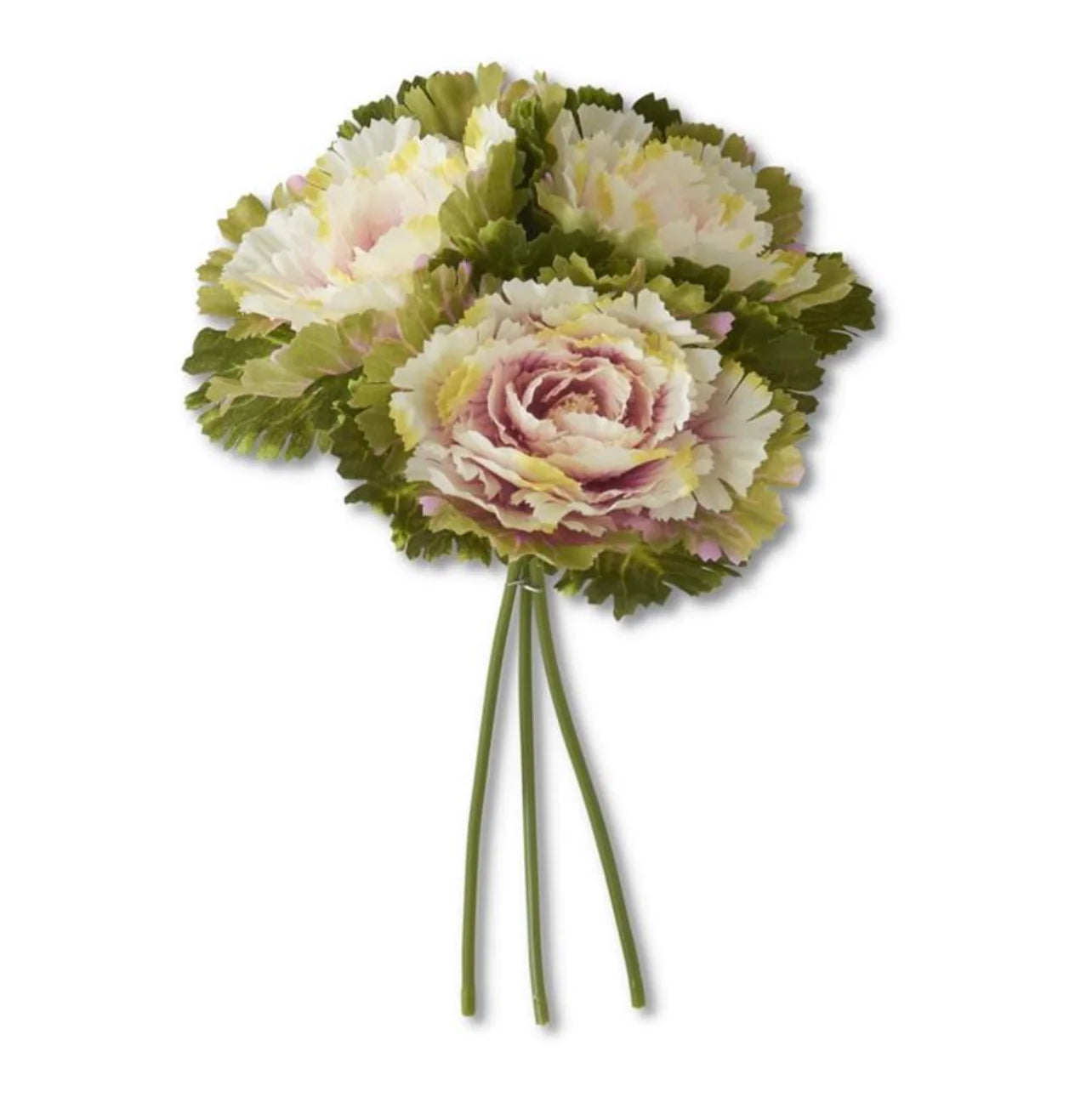 12 Inch Pink Cabbage Bundle (3 Stems)