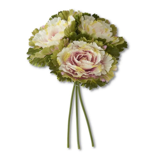 12 Inch Pink Cabbage Bundle (3 Stems)