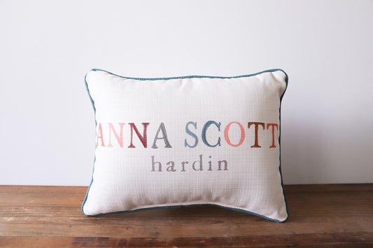 PERSONALIZE ME! Girls Dottie Pillow