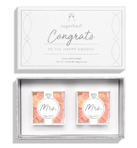 Congrats Happy Couple 2pc Bento Box