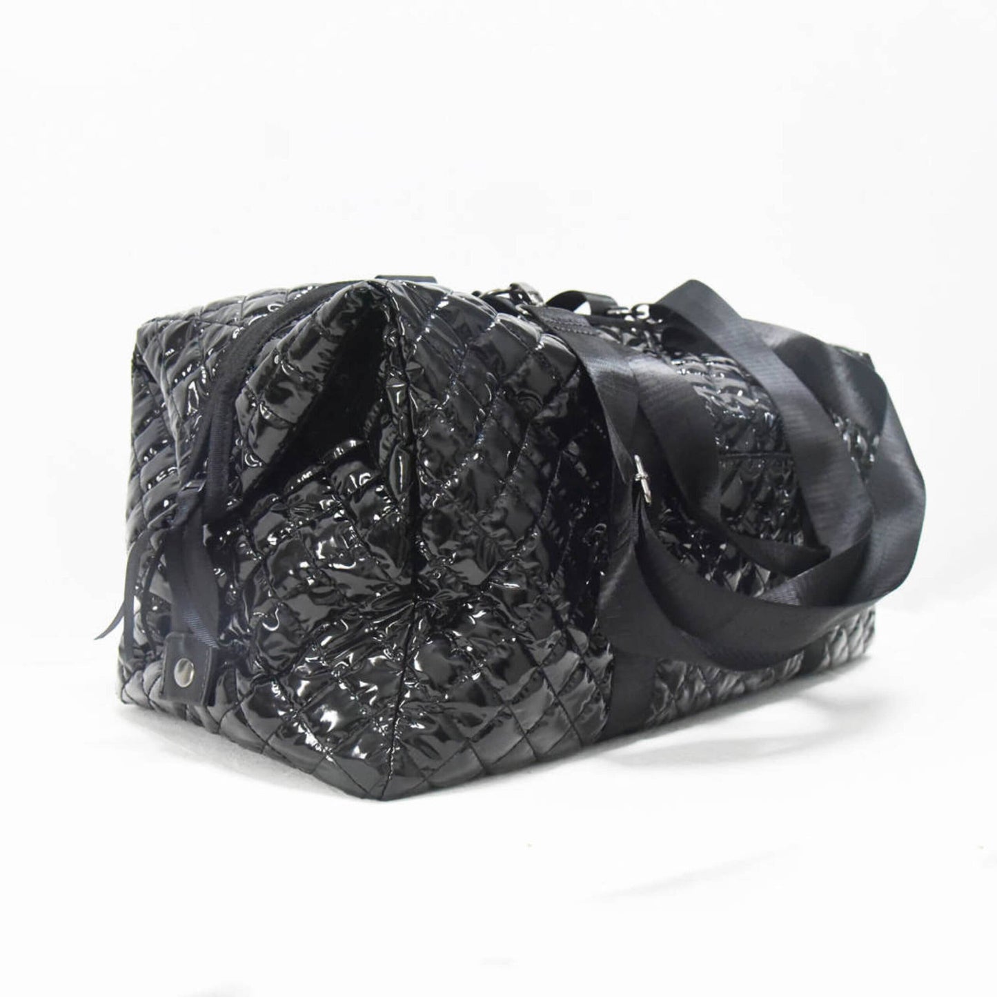 The Debra Diamond Weekender Glossy Black