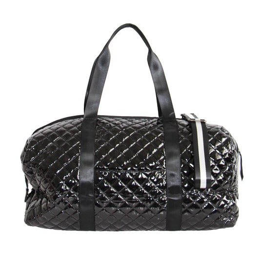 The Debra Diamond Weekender Glossy Black