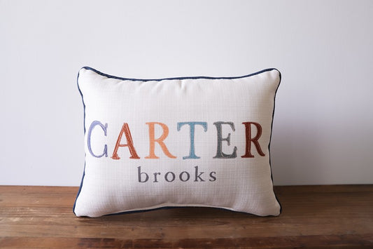 PERSONALIZE ME! Boys Dottie Pillow