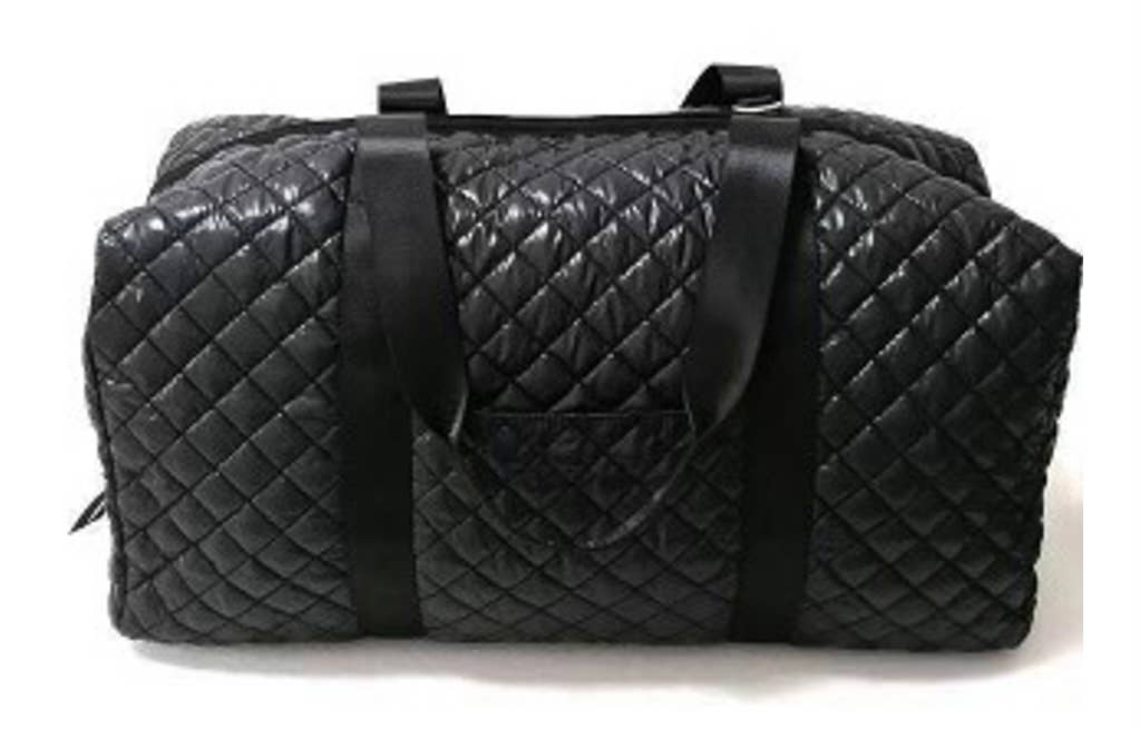 The Debra Diamond Weekender Glossy Black