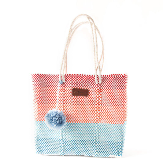 Sunrise Woven Tote Bag