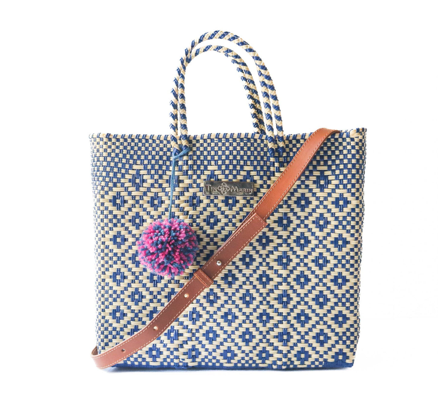 Mixte Large Woven Crossbody Bag