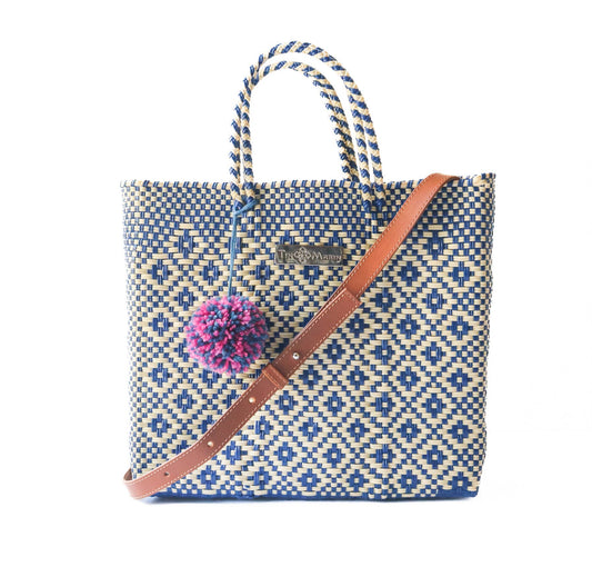 Mixte Large Woven Crossbody Bag