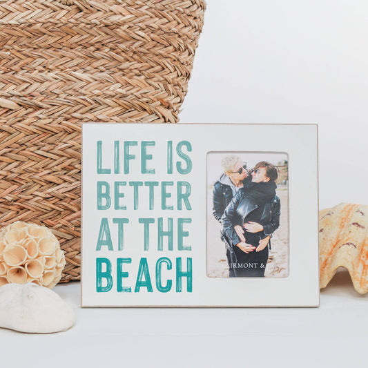 Clairmont & Co - Picture Frame, Beach Memories, Beach Photo Frame, Home Decor