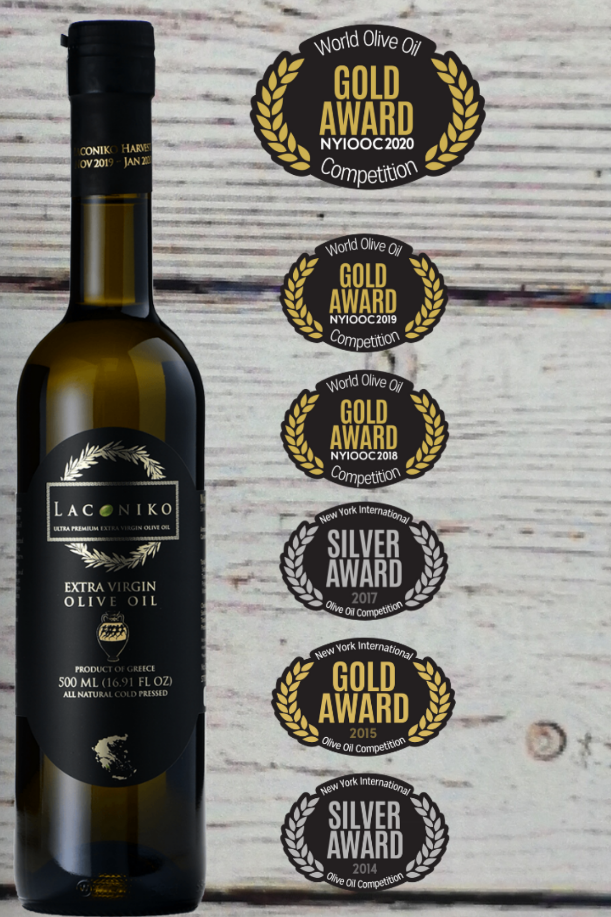 Laconiko - Laconiko Ultra Premium 100% Extra Virgin Olive Oil (375ML)