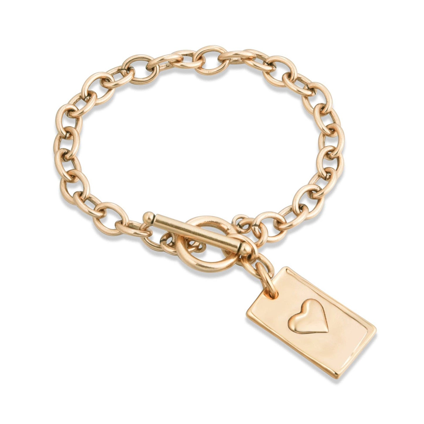 Katia Designs - CHOOSE YOUR MESSAGE | RECTANGLE | Chain Bracelet: Silver / BE YOU / S (7.5")