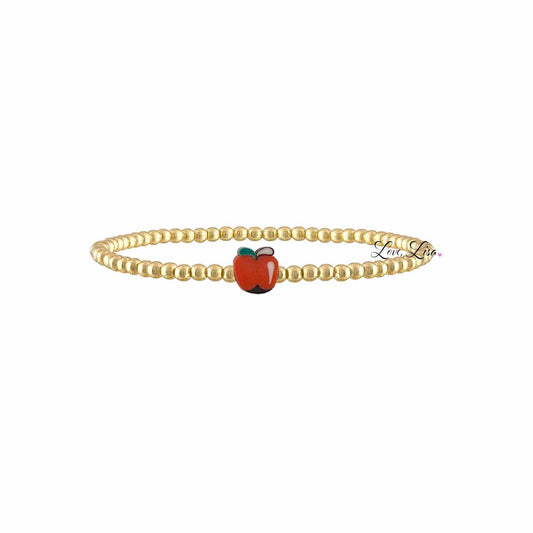 Teacher's Apple Bracelet