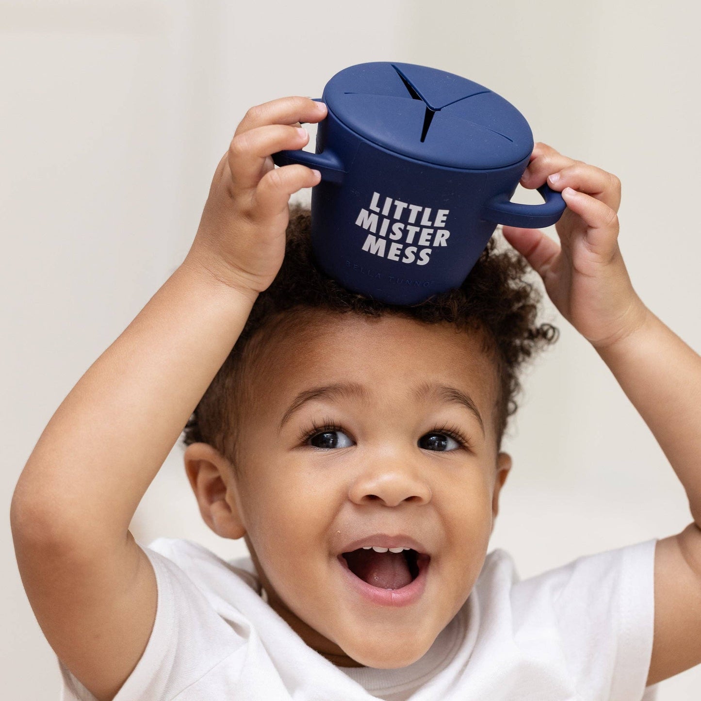 Little Mister Mess Happy Snacker: Blue