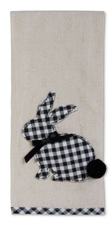 Gingham Bunny Towel