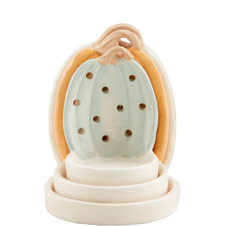 Pumpkin Tea Light Holders
