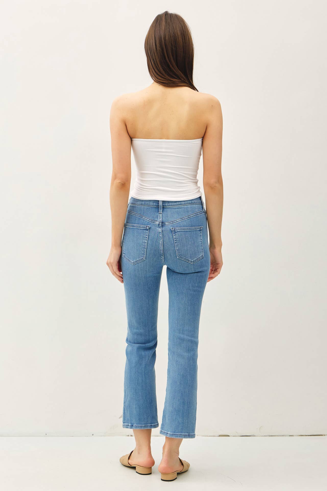 BASIC BANDEAU TOP: L / Off White