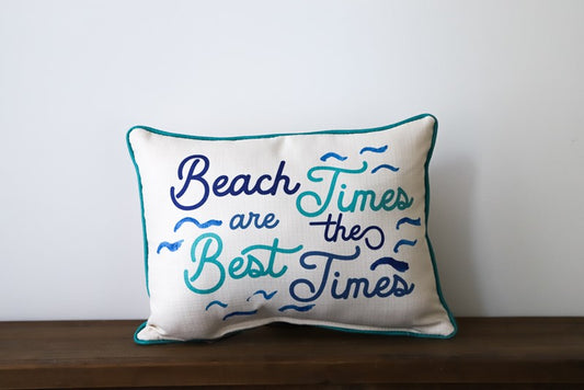 Beach Times Pillow