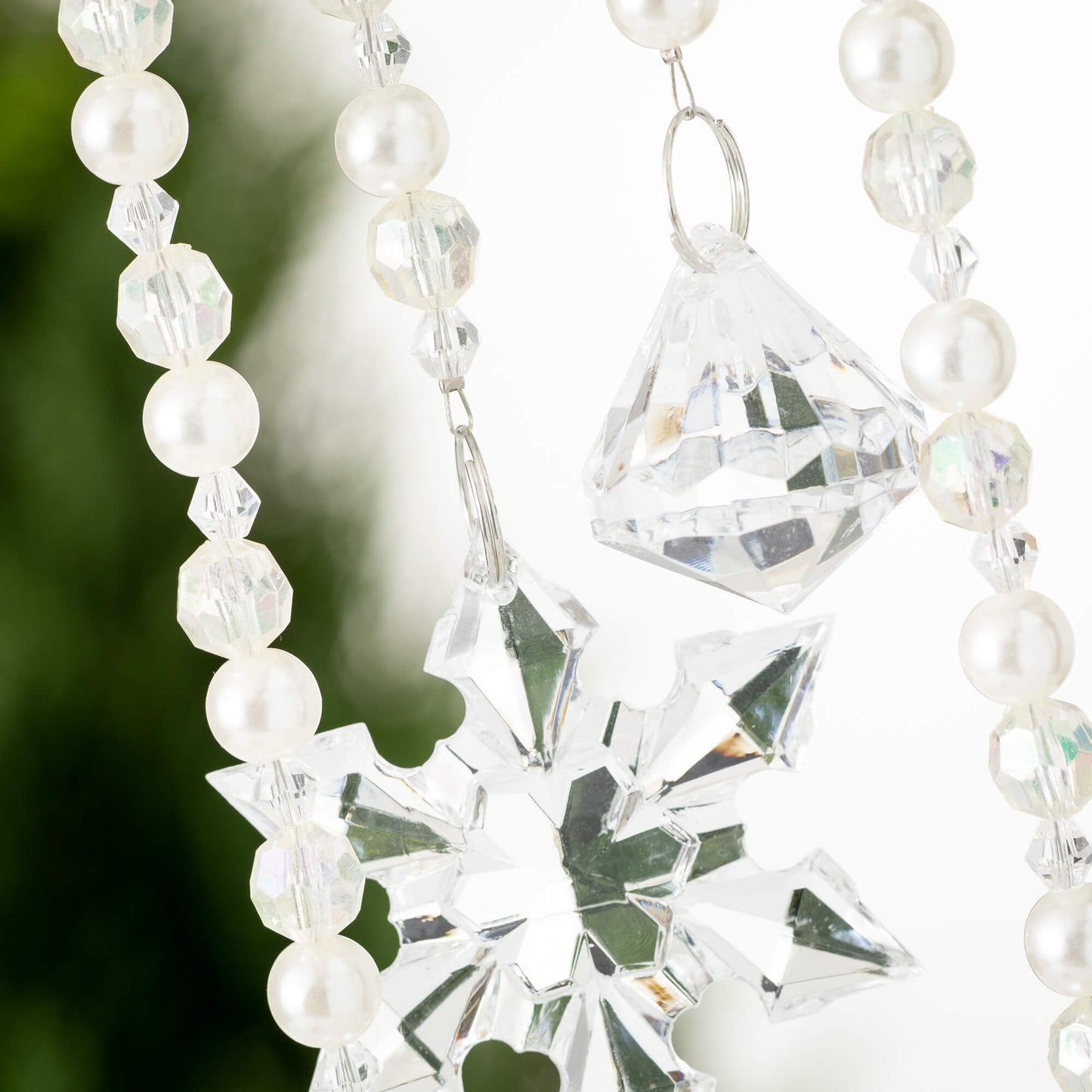BEADED CRYSTAL ORNAMENT