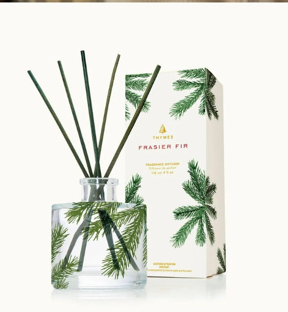 Frasier Fir Reed Diffuser, Petite Pine Needle Design