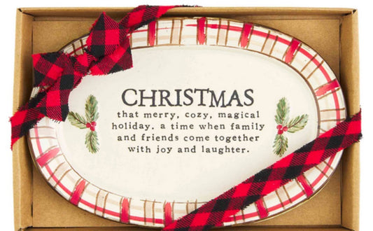 Red Lodge Sentiment Plate