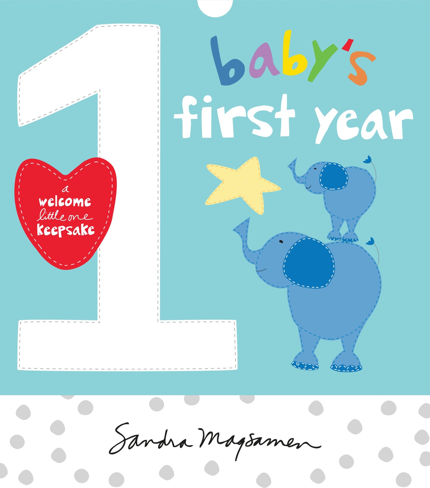 Sourcebooks - Baby's First Year: Welcome Little One Keepsake (Memory Book)