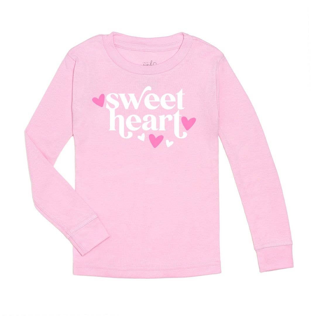Sweet Wink - Sweetheart Long Sleeve Shirt - Kids Valentine's Day Tee