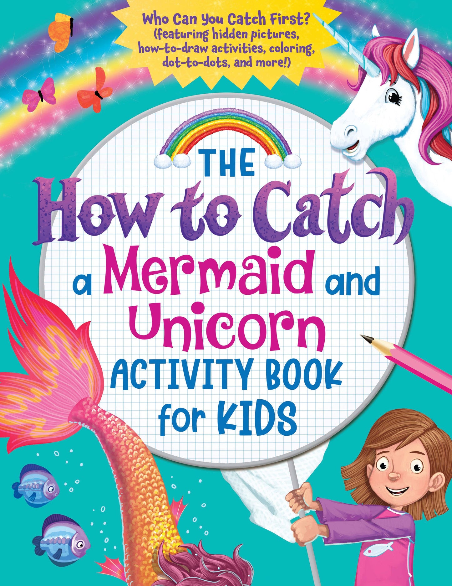 Sourcebooks - How to Catch a Mermaid and Unicorn Activity Book for Kids